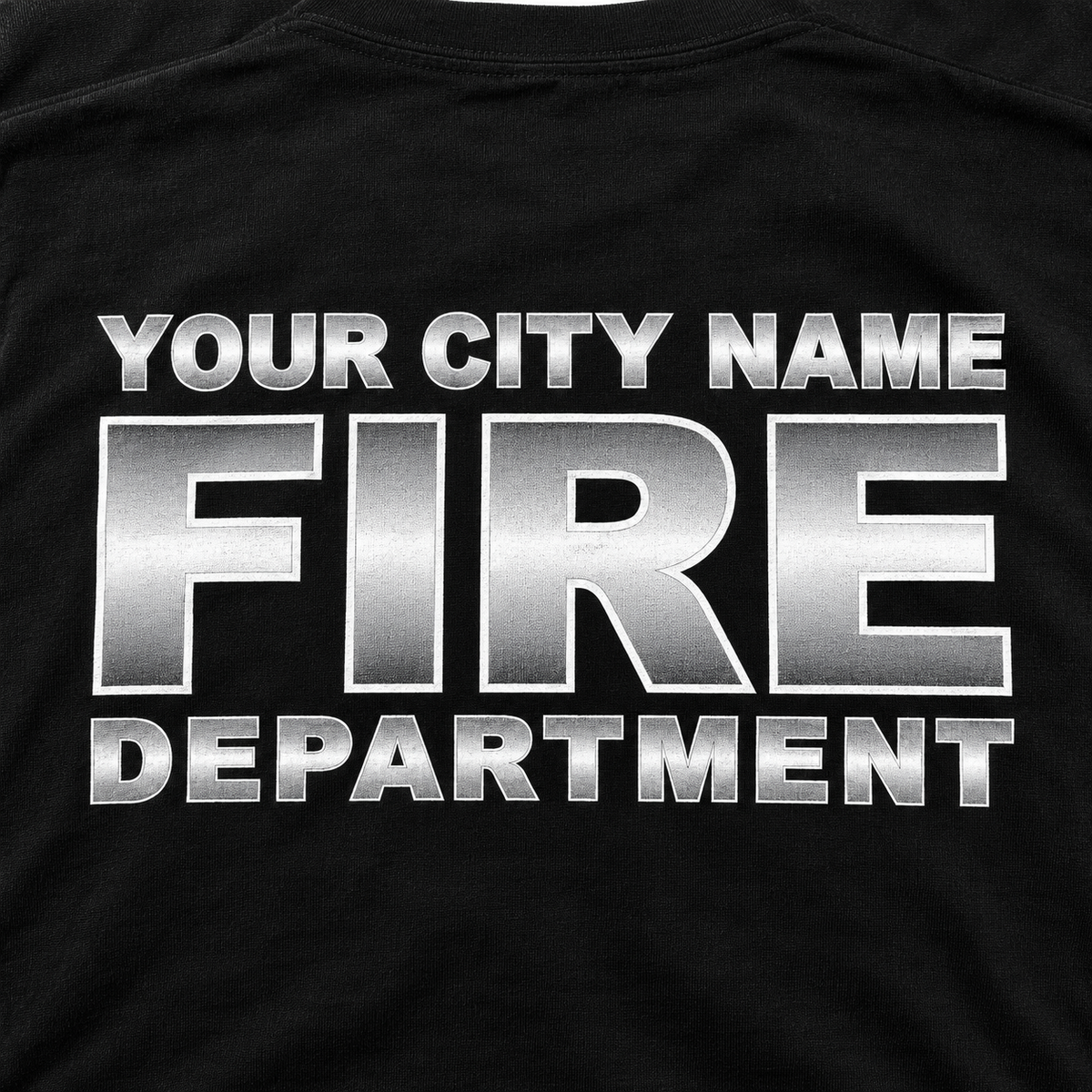 Personalized Fire Department T-Shirt – Your Department (TS-FIRE18)