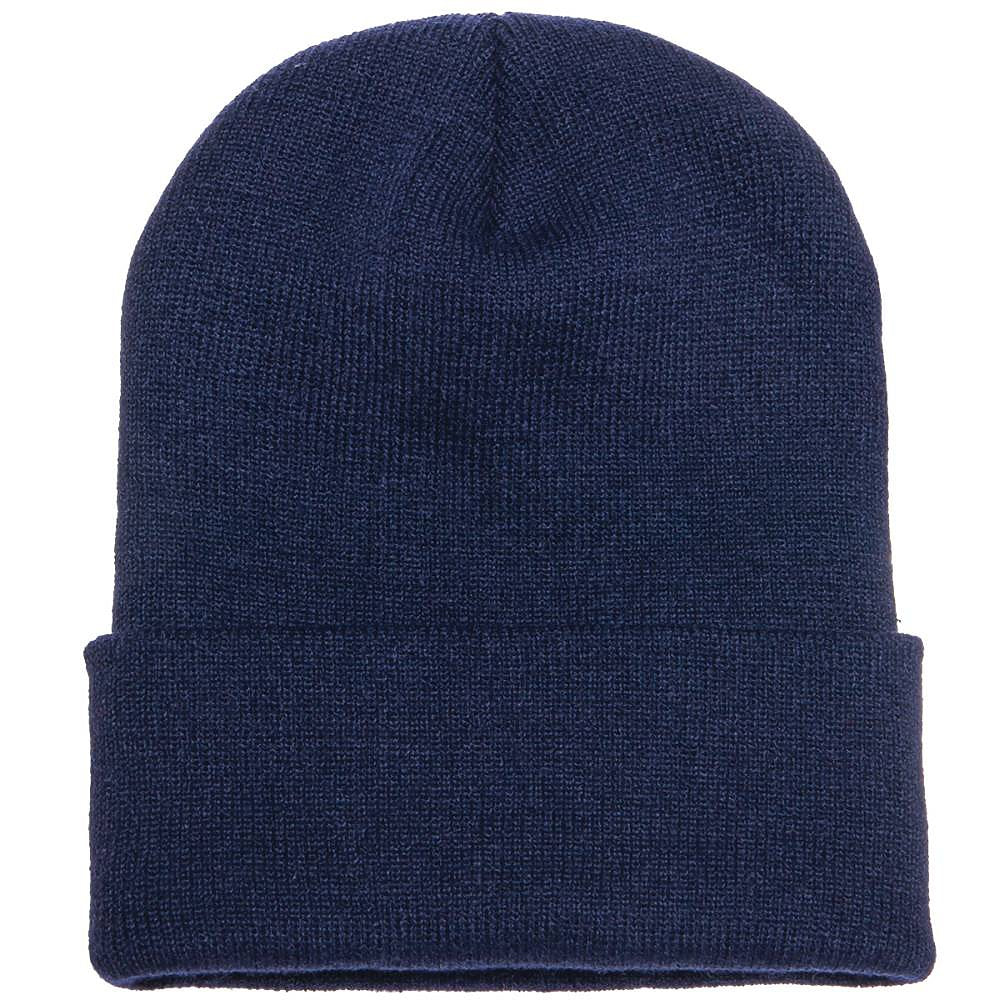 Sheriff Embroidered Star Custom Bar Logo Beanie w/ Cuff (1501KC-BARLOGO-SH)