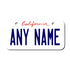 California License Plate