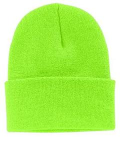 Sheriff Embroidered Star Custom Bar Logo Beanie w/ Cuff (1501KC-BARLOGO-SH)