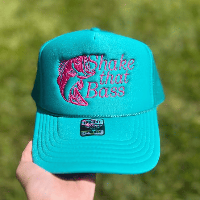 Shake that bass Embroidered Retro Trucker Cap