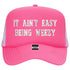 It ain't easy being weezy Embroidered Retro Trucker Hat