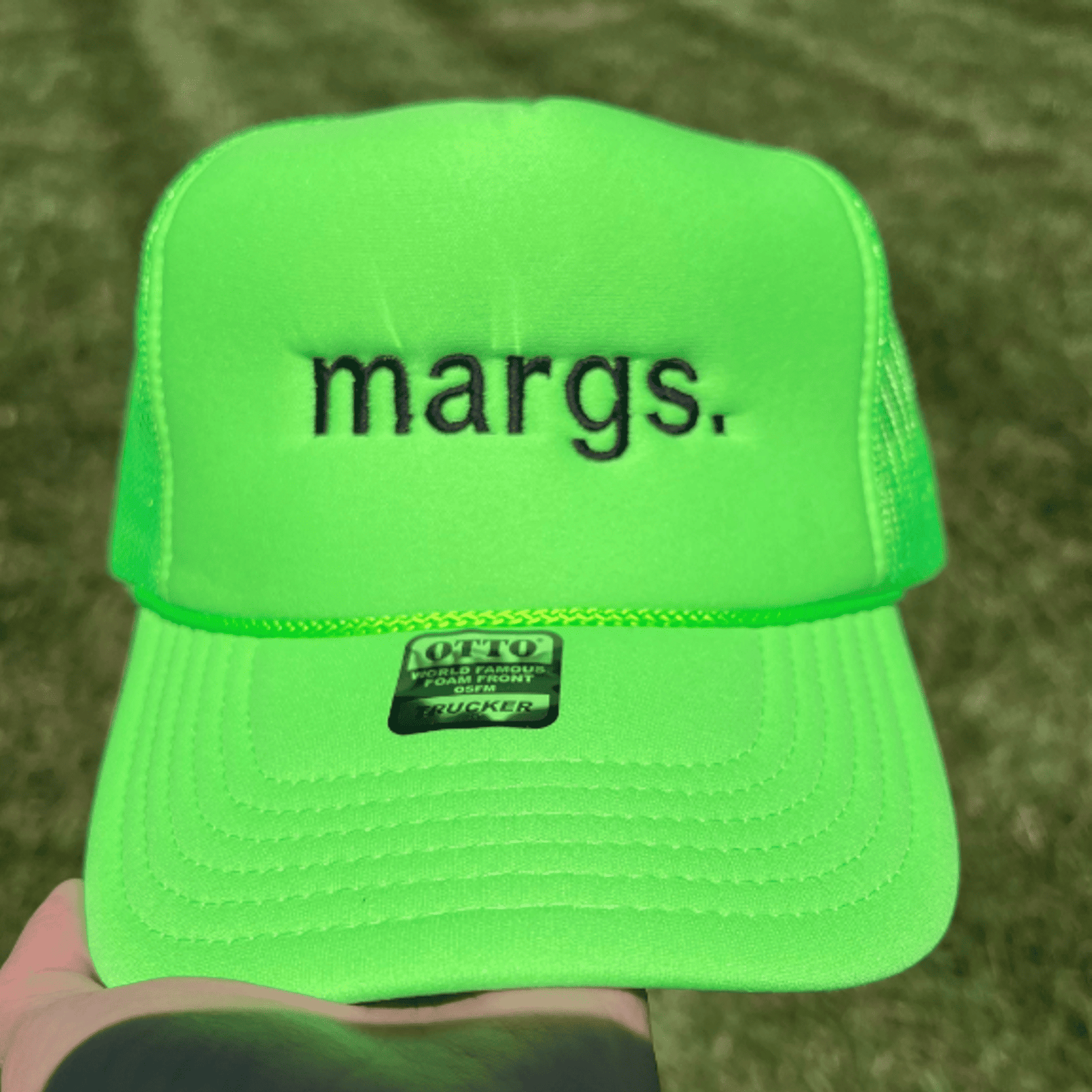 margs.  Embroidered Retro Trucker Hat