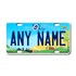 Personalized Ohio 3" X 6" FRP Plastic License Plate Version 2