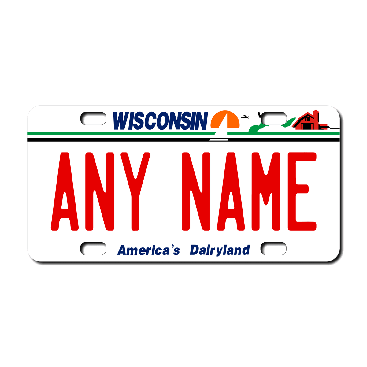 Personalized Wisconsin 3