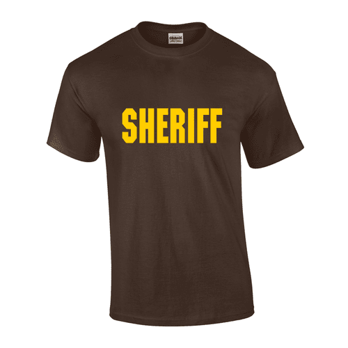 Sheriff Raid T-Shirt – teamlogo.net